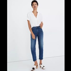 Madewell Mid Rise Classic Straight in Carsondale